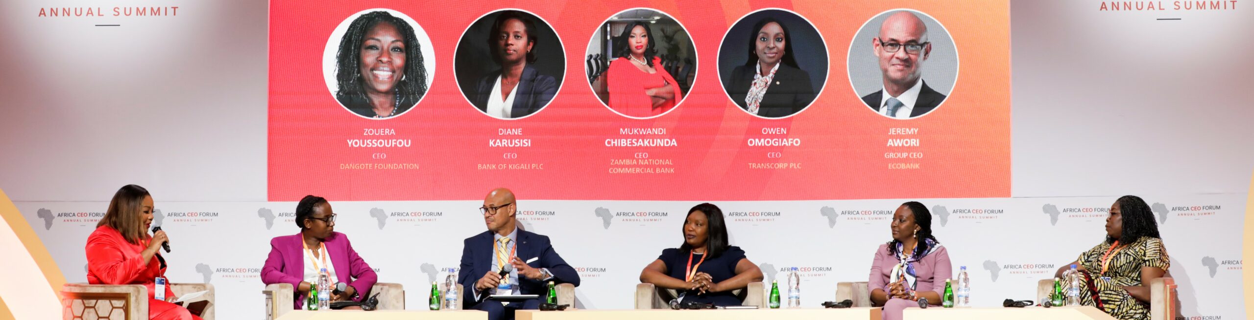 A l'AFRICA CEO FORUM Women working for Change
